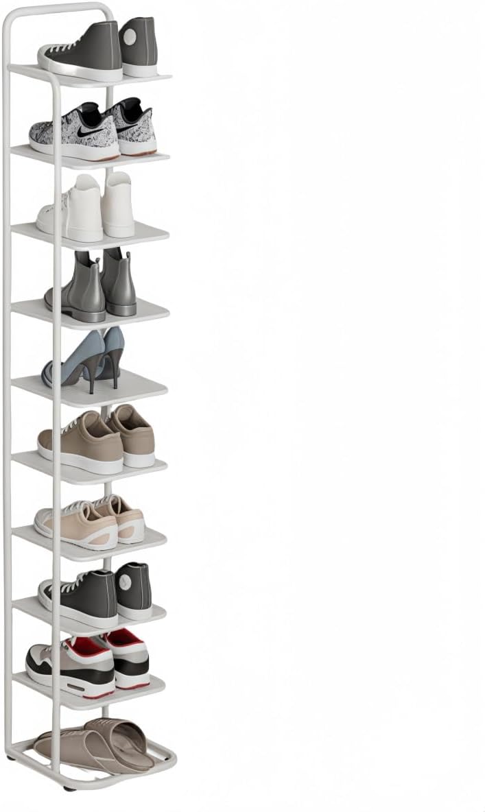 新品 VEEZHA シューズボックス 下駄箱、靴箱、足付き (ナチュラル) 新品 VEEZHA シューズボックス 下駄箱、靴箱、足付き